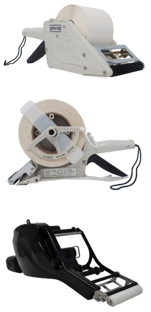 Handheld label applicator, Handheld label dispenser, Label applicator