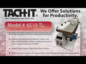 Tach-It® 6510TL - L-Clip Label Applicator