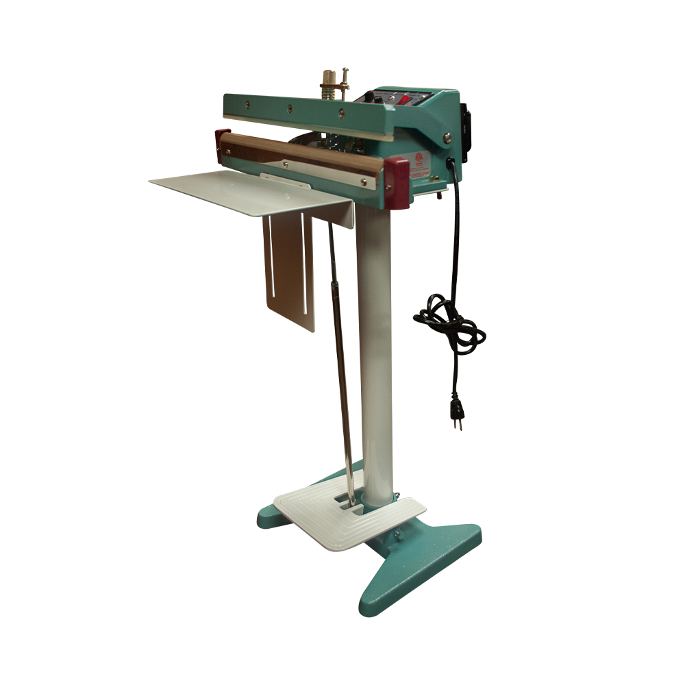 Tach-It® 12" Self Standing Foot Operated Impulse Sealer 2MM Seal Width