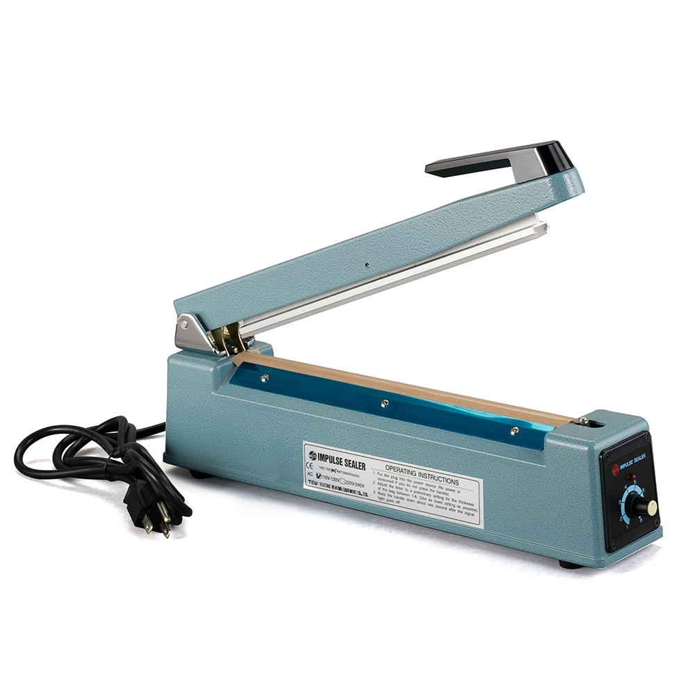 Tabletop impulse sealer