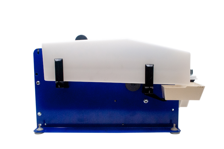 Side of Tach-It water activated tape dispenser