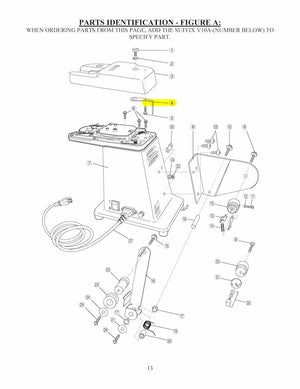 #3568 V10A-4 - SAFETY LEVER