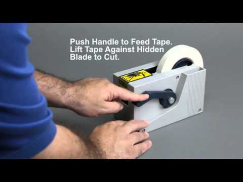 Tape Dispenser for 3-Inch Core Tape with Self Cutting Tape Technology