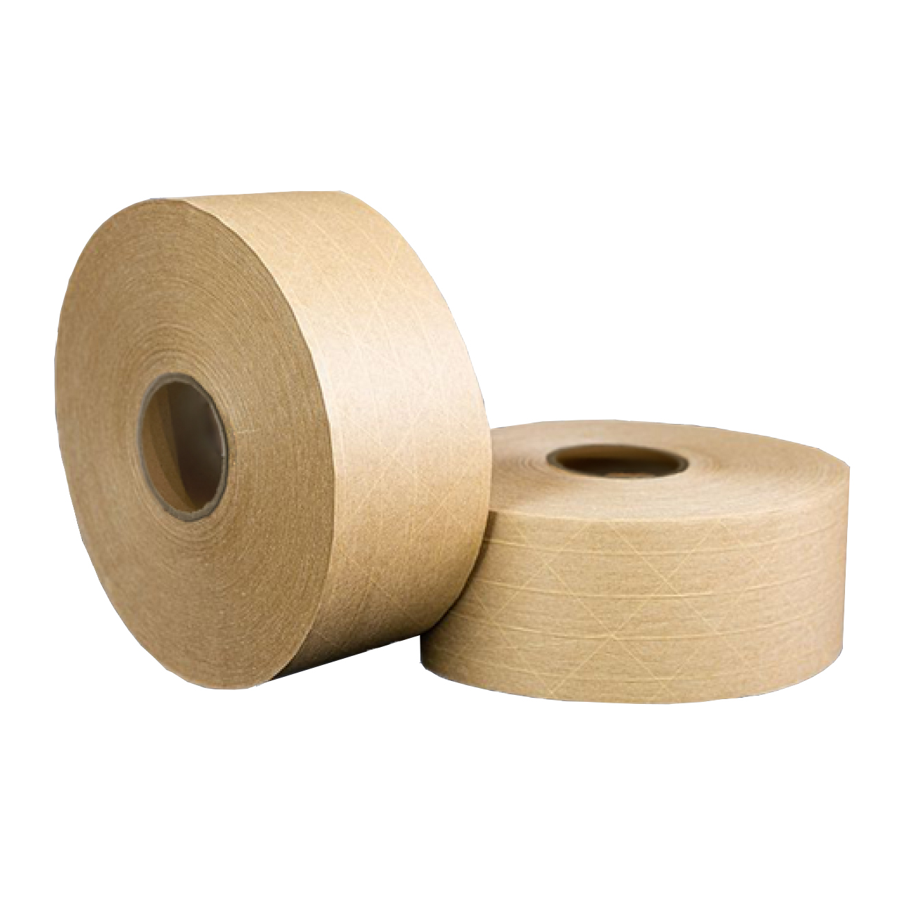 3-WAT 3" x 450 Foot Roll of Reinforced Water Activated Carton Sealing Tape - Case of 10 rolls