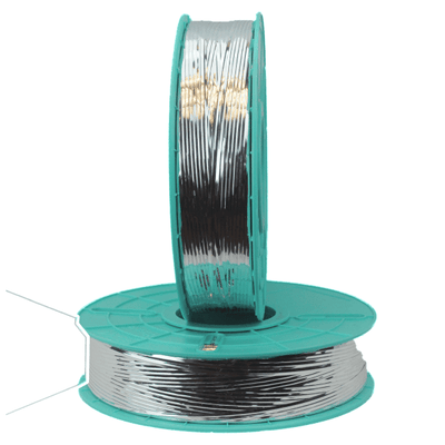 20-4000 silver twist ties