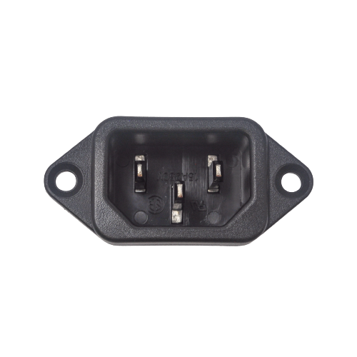 #3567 V10E-16 - IEC POWER CORD INPUT MOLDING