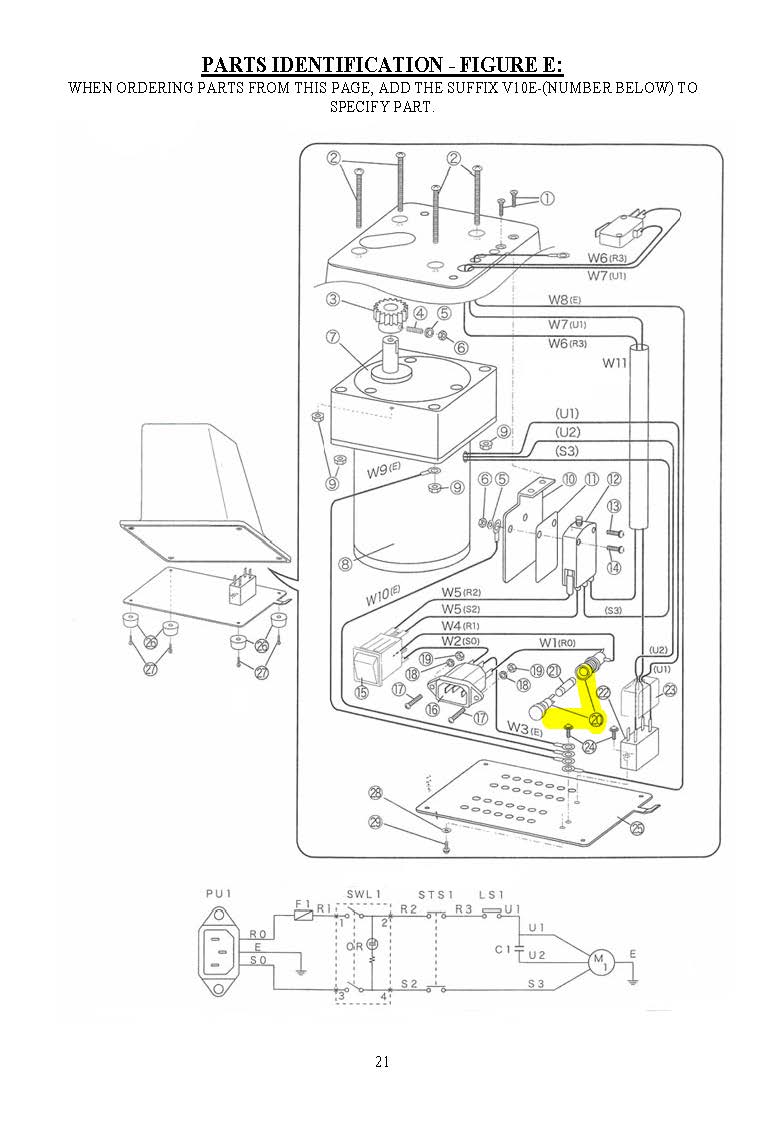 #3567 V10E-20 - FUSE HOLDER