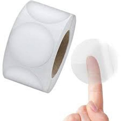 WS-1.5 - 1.5 inch Wafer Seals for Tach-It L-Clip Label Applicators